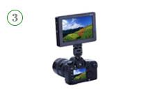 Neewer® DC-70 Clip-on Portable 7" Color TFT