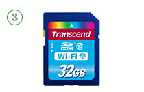Transcend 32 GB Wi-Fi SDHC Class 10