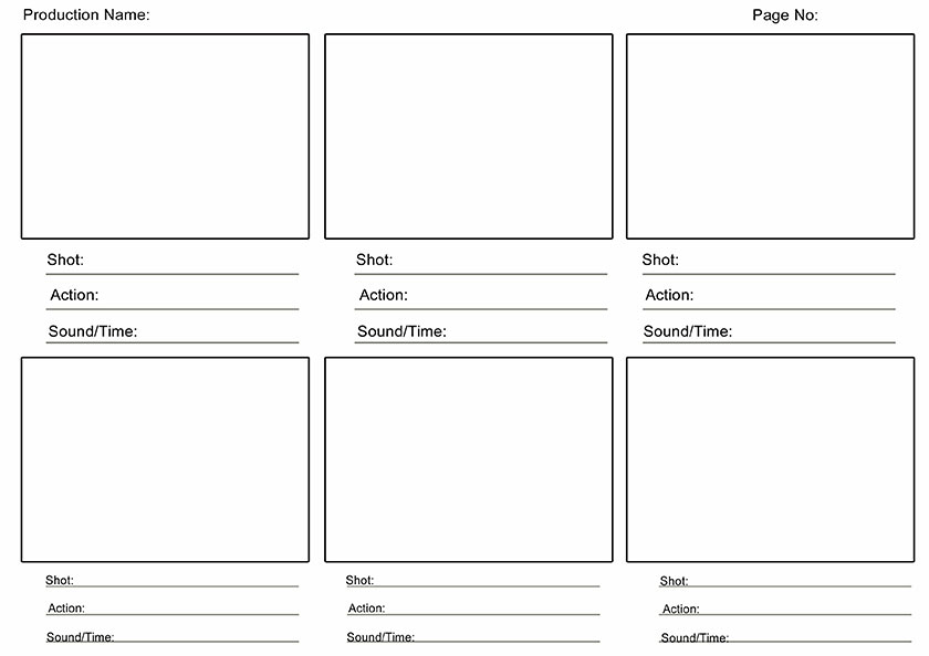 Storyboard Template