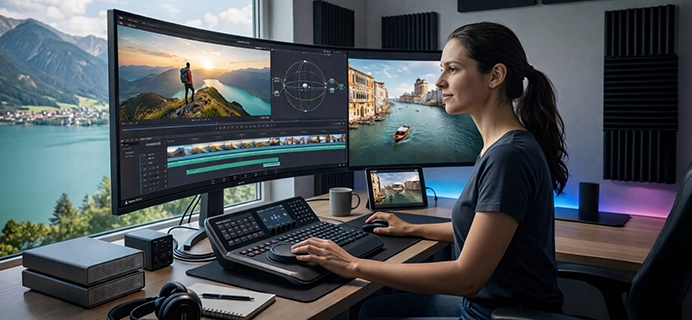 Immersive & 360 Degree Video Editing