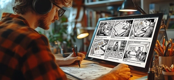 Film and TV Storyboard Illustration