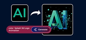 AI-Assisted Logo Animation 