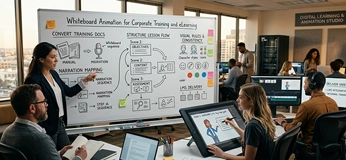 WHITEBOARD ANIMATION FOR CORPORATE TRAINING AND ELEARNING